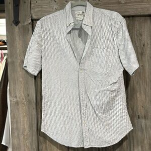 Men’s bonobos size medium, short sleeve dress shirt